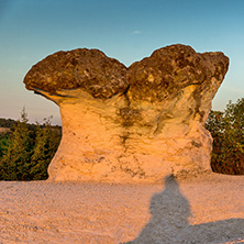 Rock formation Stone Mushrooms near Beli plast village, Kardzhali Region, Bulgaria