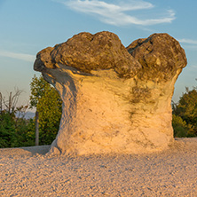 Rock formation Stone Mushrooms near Beli plast village, Kardzhali Region, Bulgaria
