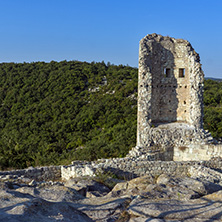 Sunrise view of The ancient Thracian city of Perperikon, Kardzhali Region, Bulgaria