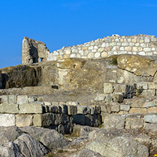 Sunrise view of The ancient Thracian city of Perperikon, Kardzhali Region, Bulgaria