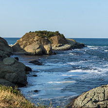 Seascape with Bird island near town of Tsarevo, Burgas Region, Bulgaria