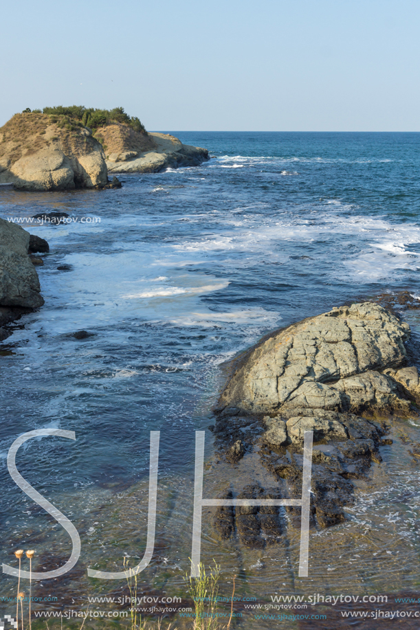Seascape with Bird island near town of Tsarevo, Burgas Region, Bulgaria
