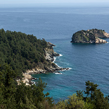 Amazing Seascape to Gramvousa island in Thassos,  East Macedonia and Thrace, Greece
