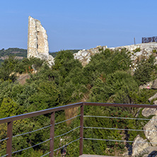 Antique Thracian Sanctuary Eagle Rocks near town of Ardino, Kardzhali Region, Bulgaria