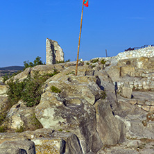 Sunrise view of The ancient Thracian city of Perperikon, Kardzhali Region, Bulgaria