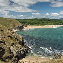 A beach at the mouth of the Veleka River, Sinemorets village, Burgas Region, Bulgaria