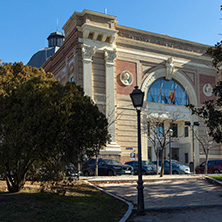MADRID, SPAIN - JANUARY 21, 2018:  National Museum of Natural Sciences at Paseo de la Castellana street in City of Madrid, Spain