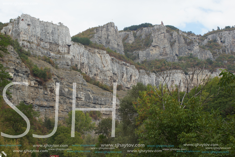 Amazing Panoramic view of Iskar Gorge, Balkan Mountains, Bulgaria