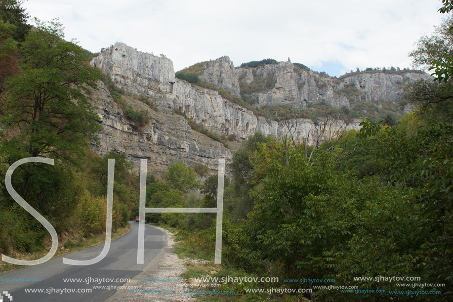 Amazing Panoramic view of Iskar Gorge, Balkan Mountains, Bulgaria