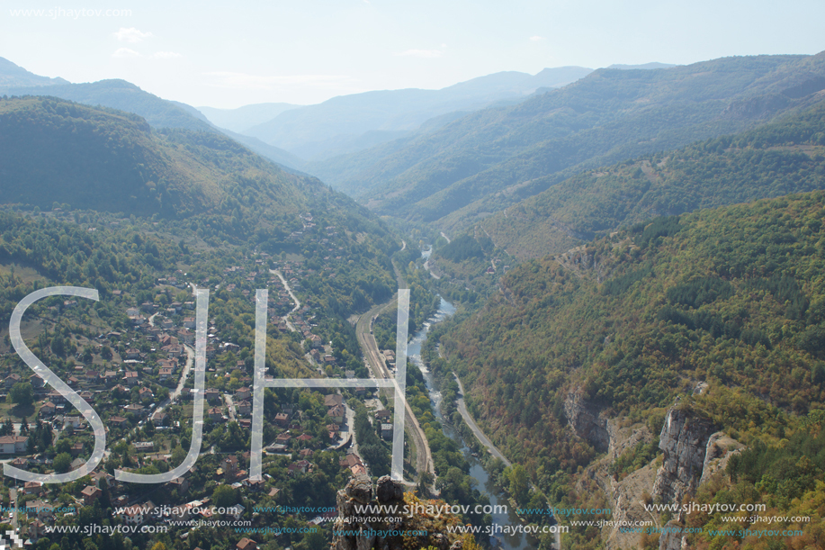 Amazing Panoramic view of Iskar Gorge, Balkan Mountains, Bulgaria