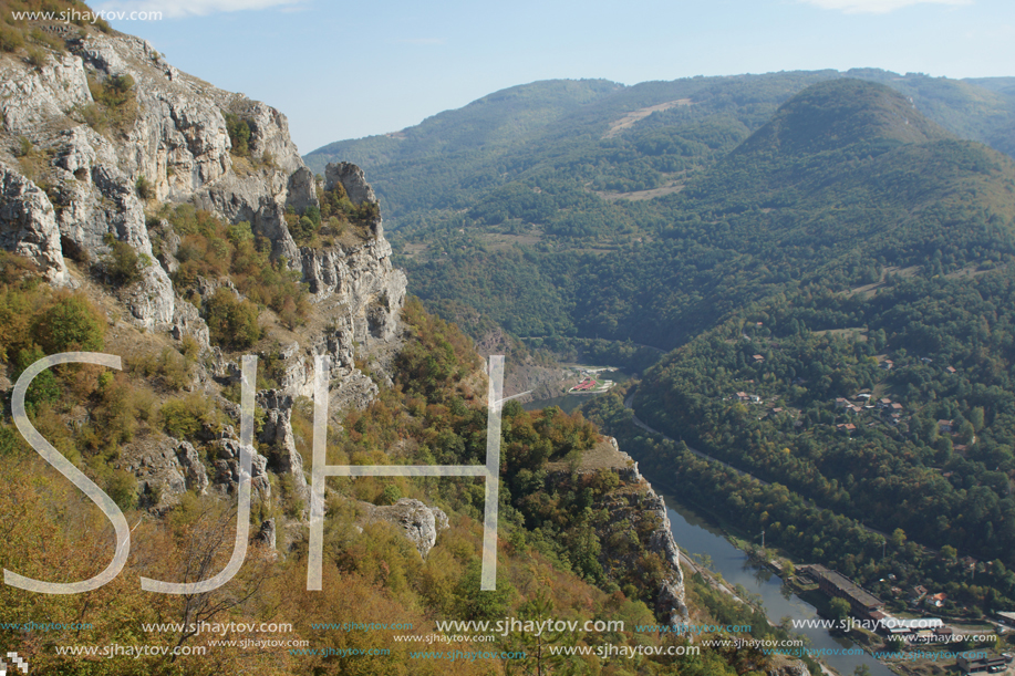 Amazing Panoramic view of Iskar Gorge, Balkan Mountains, Bulgaria