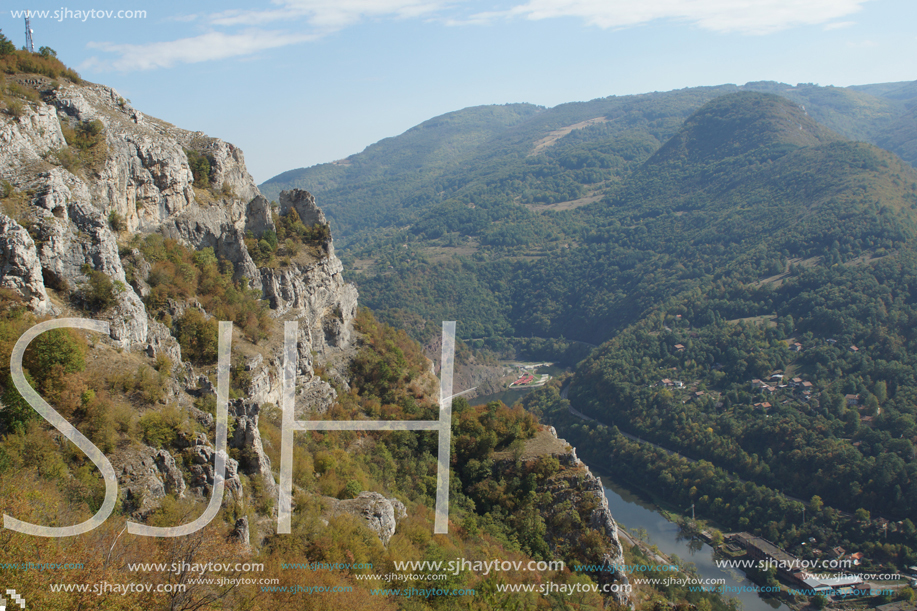 Amazing Panoramic view of Iskar Gorge, Balkan Mountains, Bulgaria