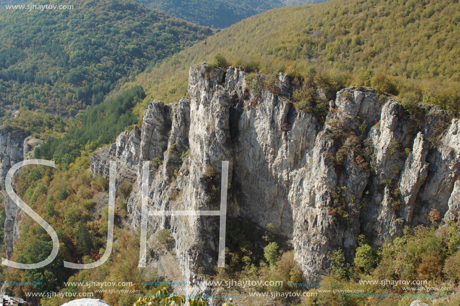 Amazing Panoramic view of Iskar Gorge, Balkan Mountains, Bulgaria