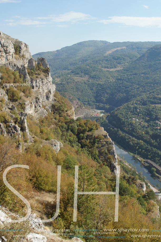 Amazing Panoramic view of Iskar Gorge, Balkan Mountains, Bulgaria