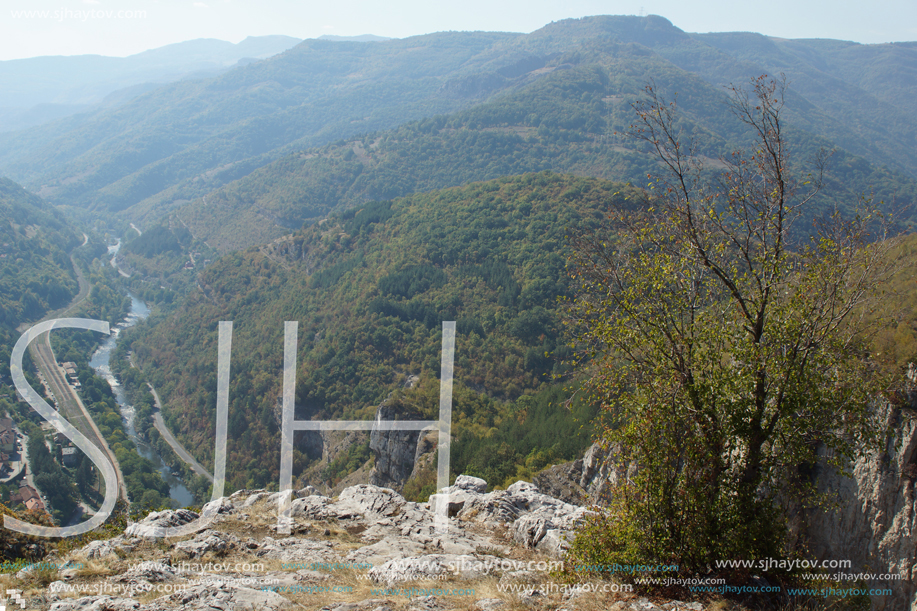 Amazing Panoramic view of Iskar Gorge, Balkan Mountains, Bulgaria