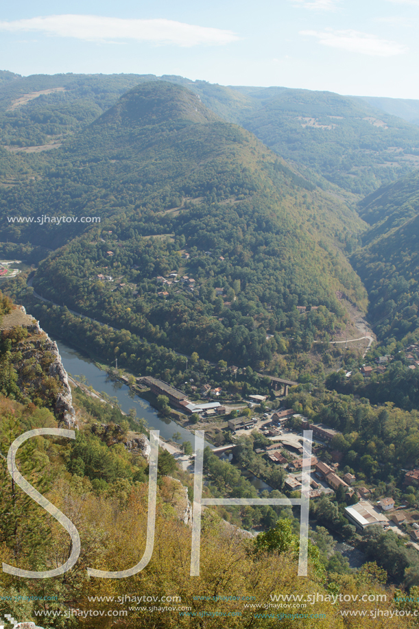 Amazing Panoramic view of Iskar Gorge, Balkan Mountains, Bulgaria