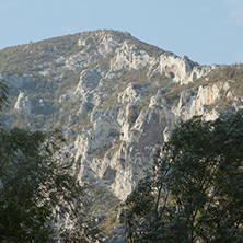 Amazing Panoramic view of Iskar Gorge near Cherepish Monastery, Balkan Mountains, Bulgaria