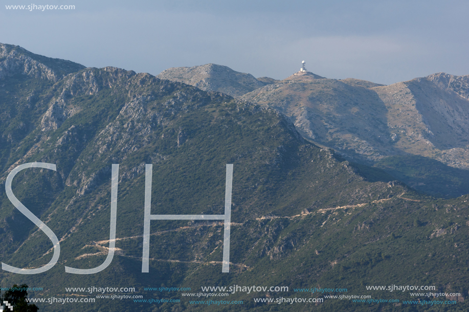 Amazing view of Mountain of Lefkada, Ionian Islands, Greece