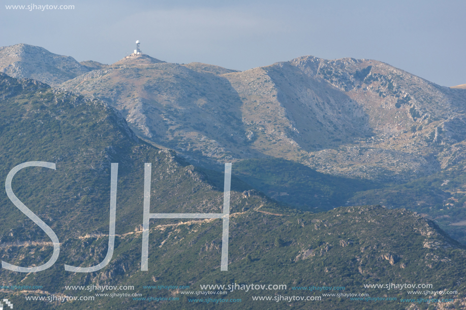 Amazing view of Mountain of Lefkada, Ionian Islands, Greece