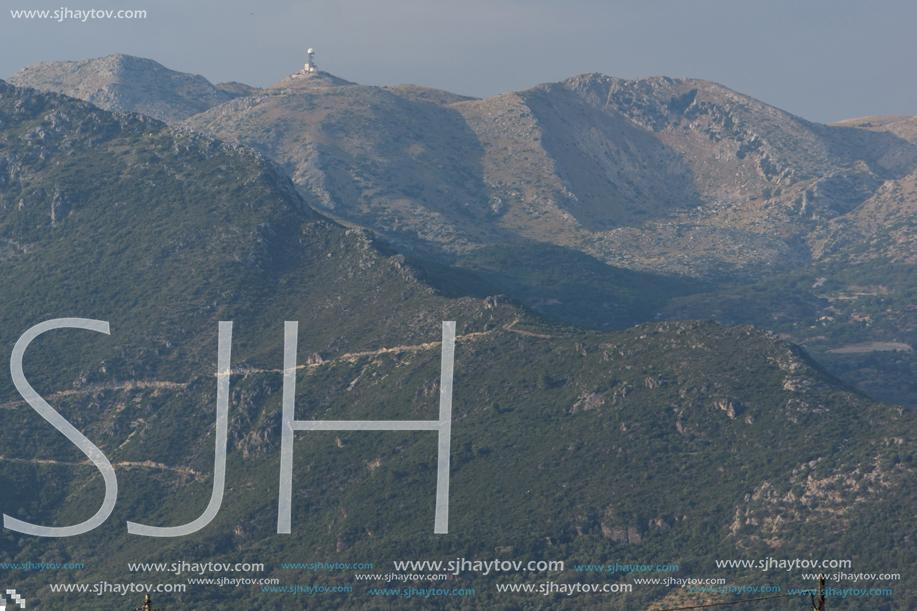 Amazing view of Mountain of Lefkada, Ionian Islands, Greece