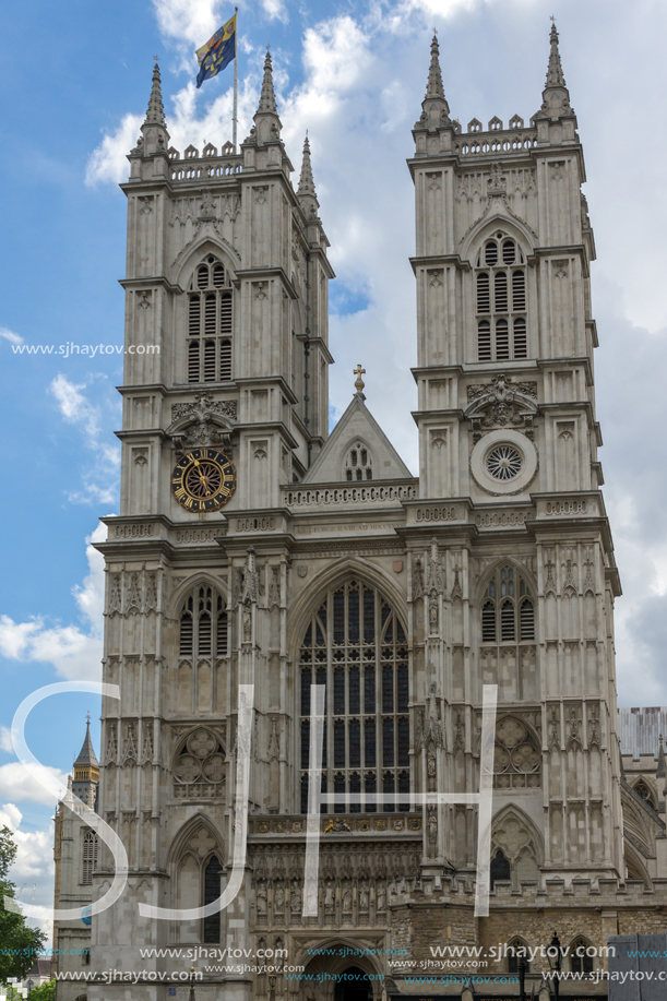 LONDON, ENGLAND - JUNE 15 2016: Church of St. Peter at Westminster, London, England, Great Britain