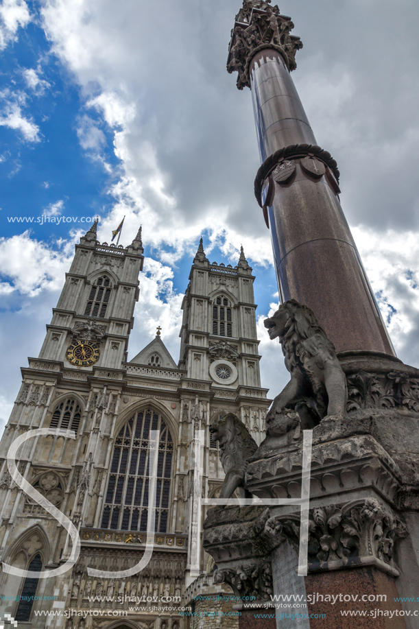 LONDON, ENGLAND - JUNE 15 2016: Church of St. Peter at Westminster, London, England, Great Britain