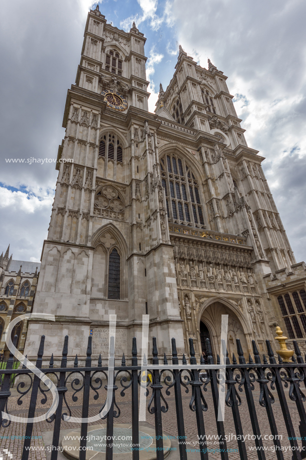 LONDON, ENGLAND - JUNE 15 2016: Church of St. Peter at Westminster, London, England, Great Britain