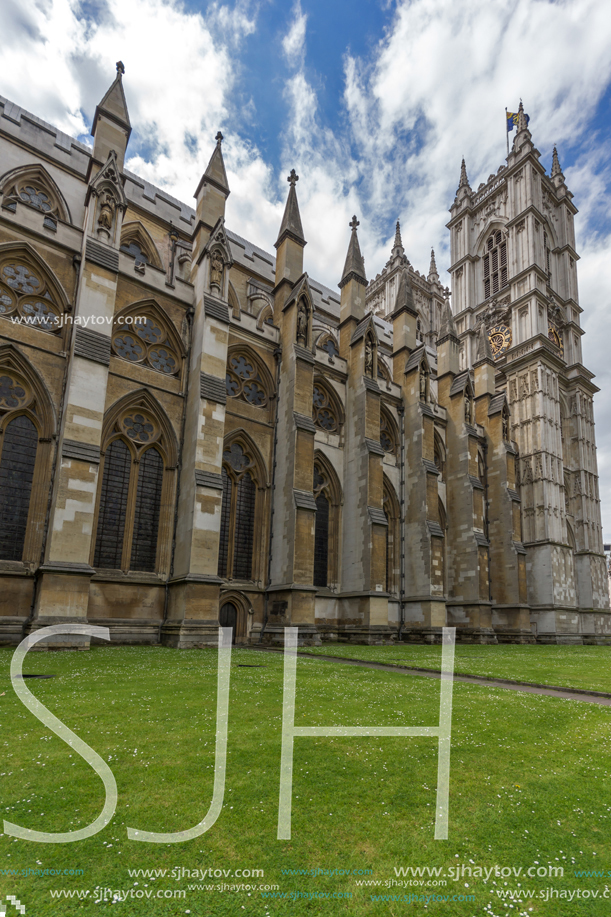 LONDON, ENGLAND - JUNE 15 2016: Church of St. Peter at Westminster, London, England, Great Britain