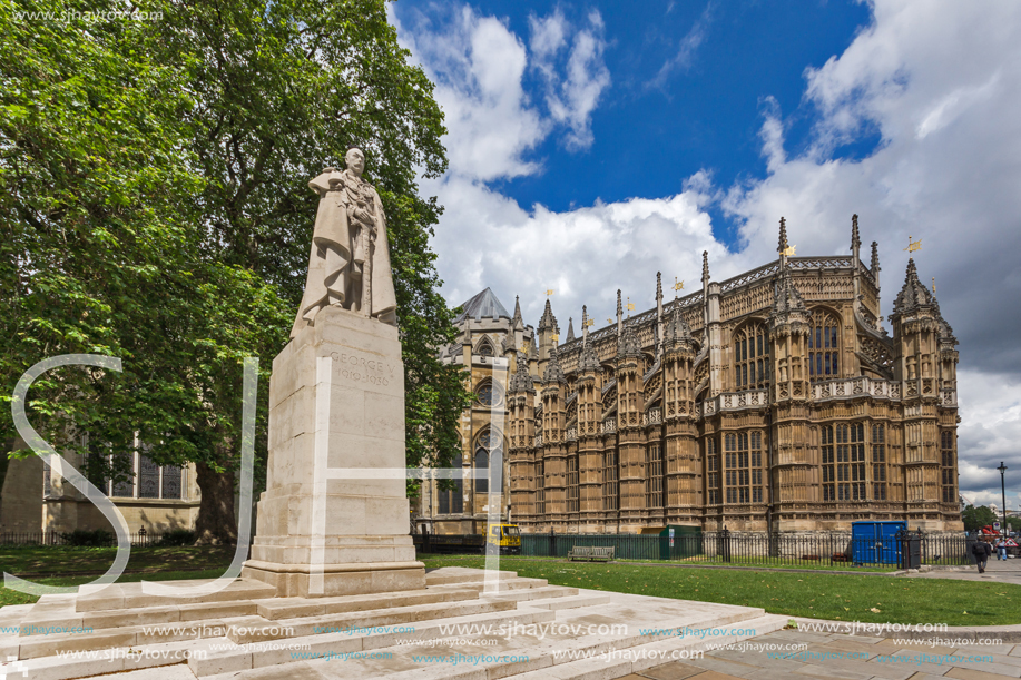 LONDON, ENGLAND - JUNE 15 2016: Church of St. Peter at Westminster, London, England, Great Britain