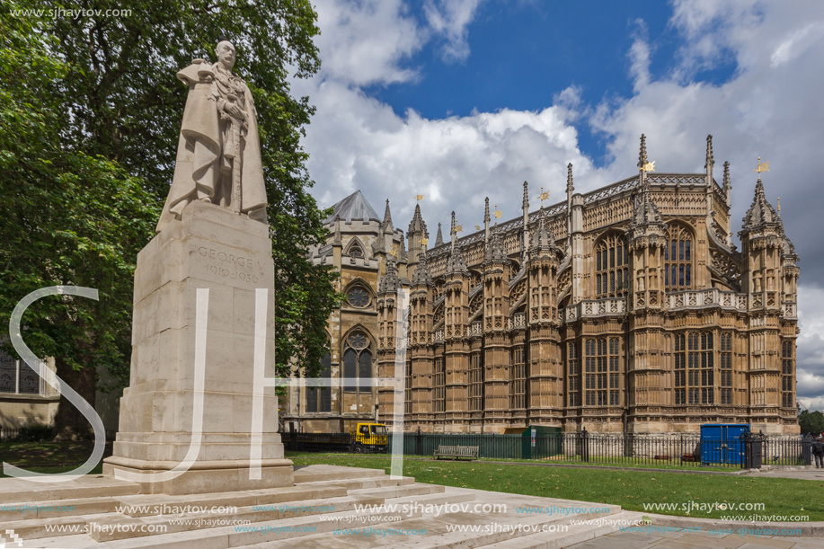 LONDON, ENGLAND - JUNE 15 2016: Church of St. Peter at Westminster, London, England, Great Britain