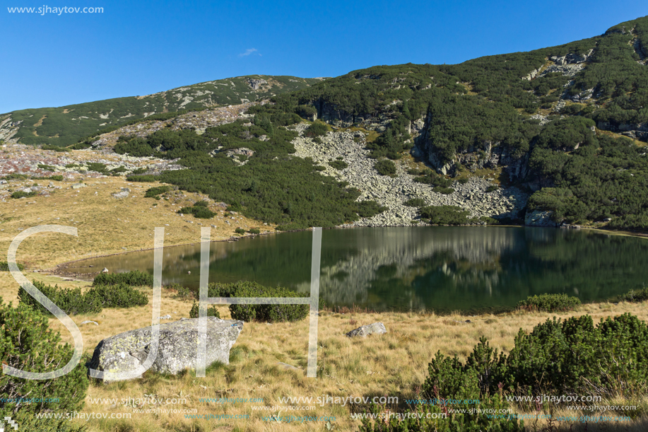 Amazing Landscape of Yonchevo lake,  Rila Mountain, Bulgaria