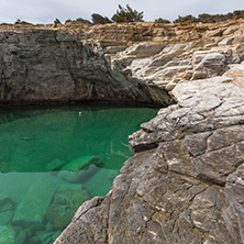 Giola Natural Pool in Thassos island, East Macedonia and Thrace, Greece