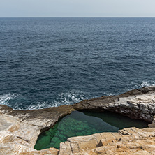 Giola Natural Pool in Thassos island, East Macedonia and Thrace, Greece