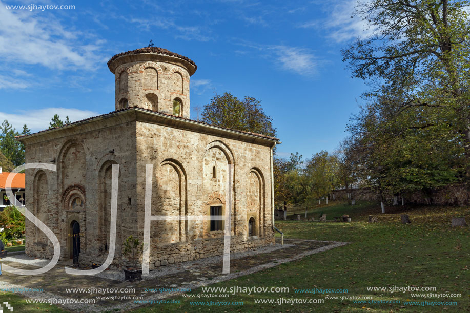 Autumn view of The 11th century  Zemen Monastery, Pernik Region, Bulgaria