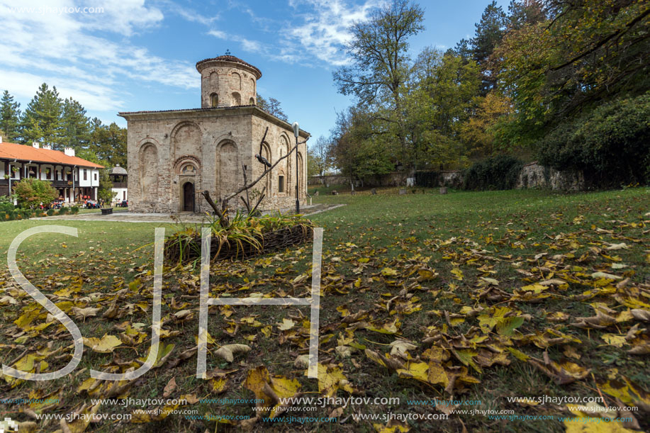 Autumn view of The 11th century  Zemen Monastery, Pernik Region, Bulgaria