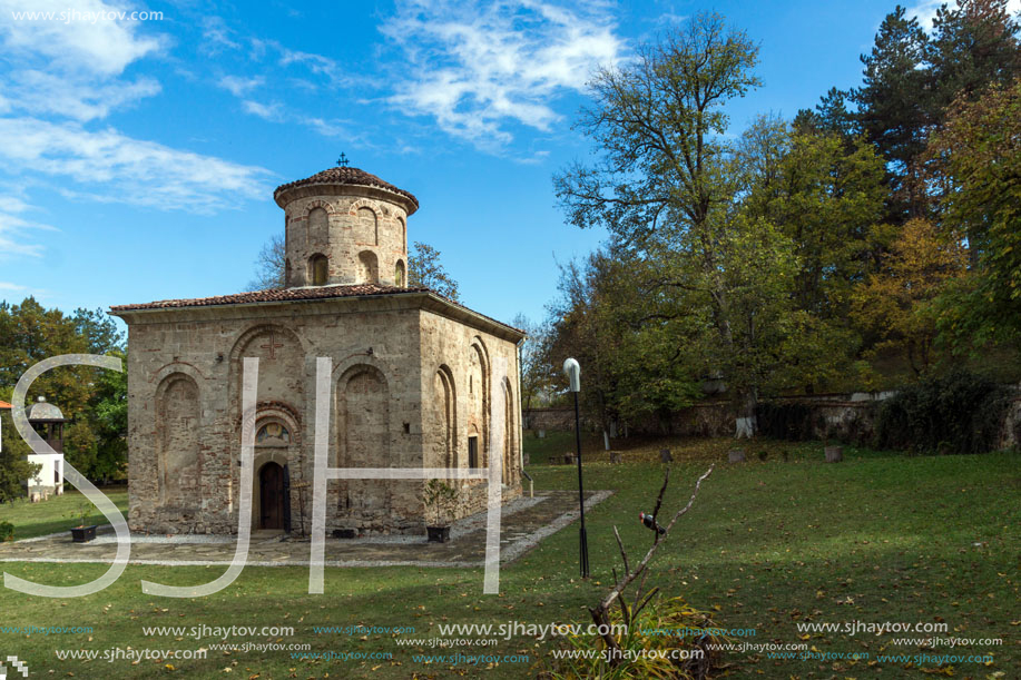 Autumn view of The 11th century  Zemen Monastery, Pernik Region, Bulgaria
