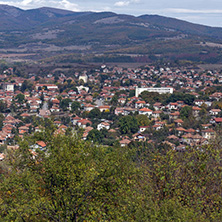 Panoramic view of town of Zemen,  Pernik Region, Bulgaria