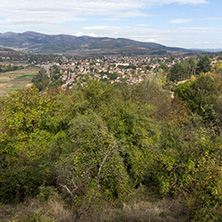 Panoramic view of town of Zemen,  Pernik Region, Bulgaria