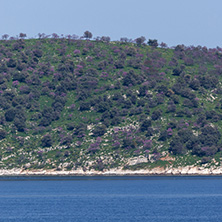 Panorama of Thasopoula Island, East Macedonia and Thrace, Greece