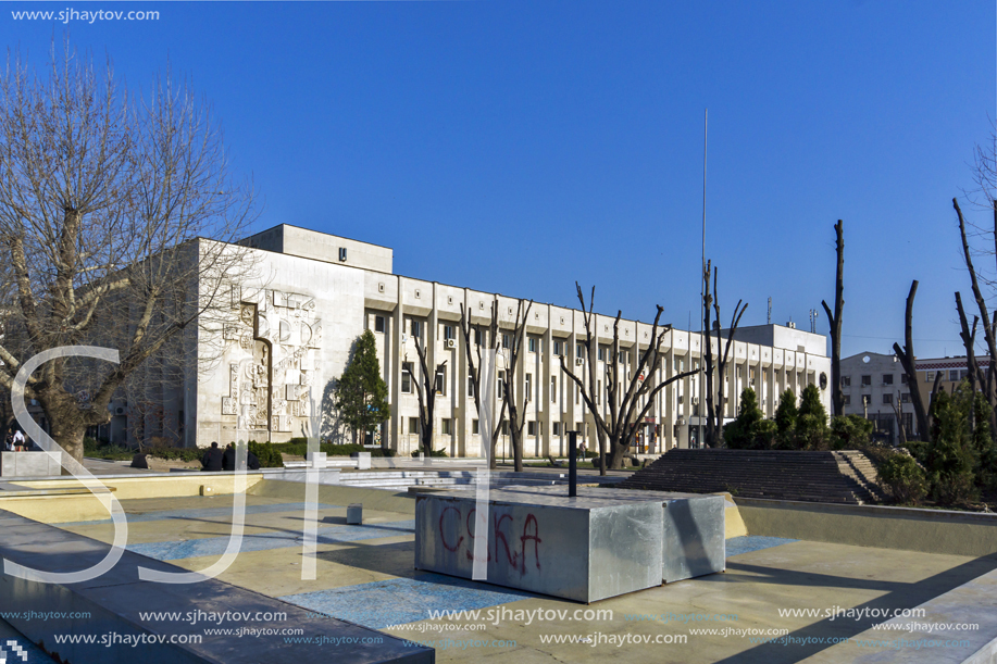 HASKOVO, BULGARIA - MARCH 15, 2014: Museum of History in the center of City of Haskovo, Bulgaria