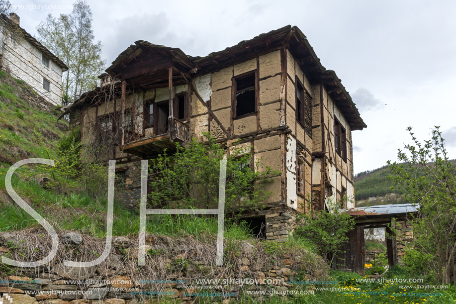 Authentic Village of Kosovo with nineteenth century houses, Plovdiv Region, Bulgaria