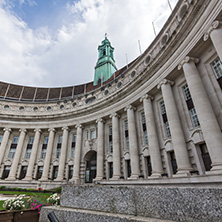 LONDON, ENGLAND - JUNE 15 2016: Country hall in city of London, England, Great Britain