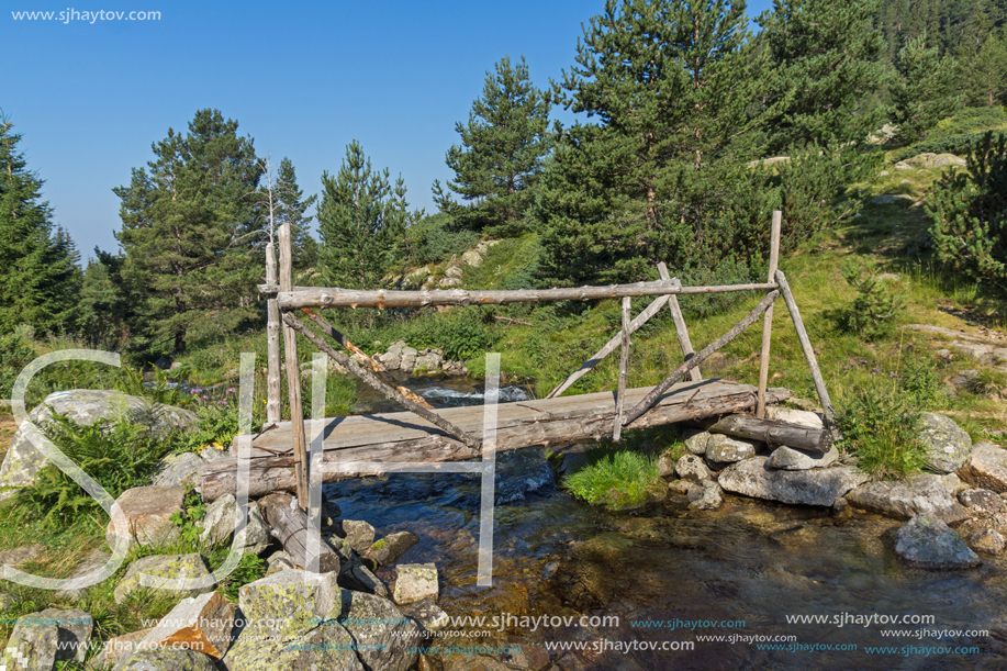 Landscape of Begovitsa River Valley, Pirin Mountain, Bulgaria