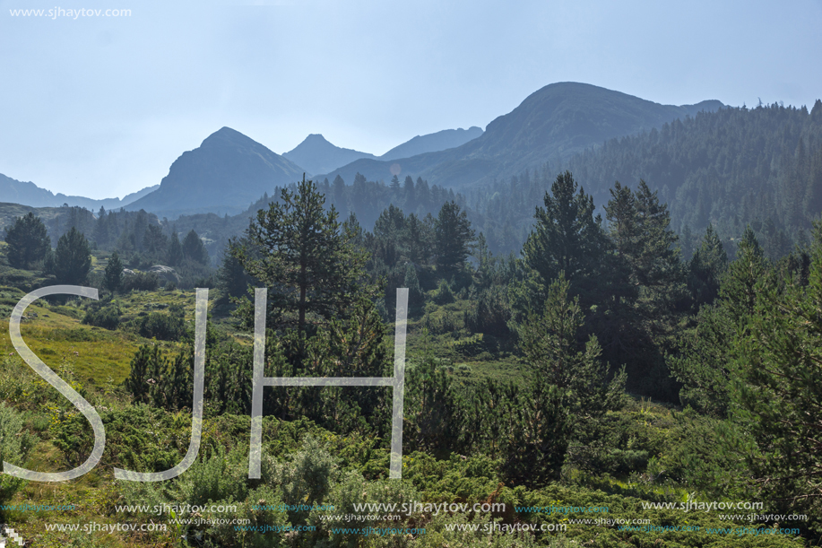 Landscape of Begovitsa River Valley, Pirin Mountain, Bulgaria