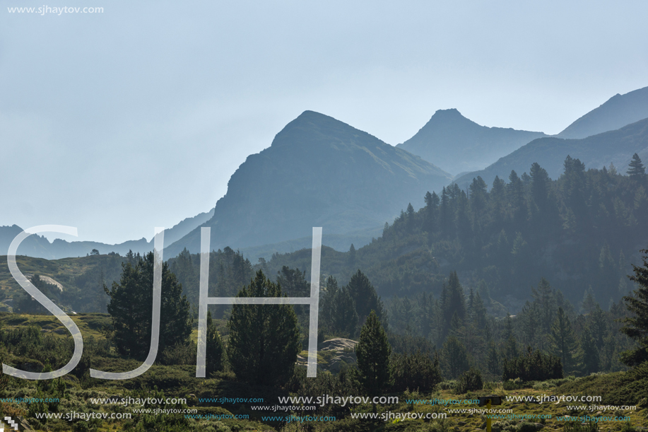 Landscape of Begovitsa River Valley, Pirin Mountain, Bulgaria