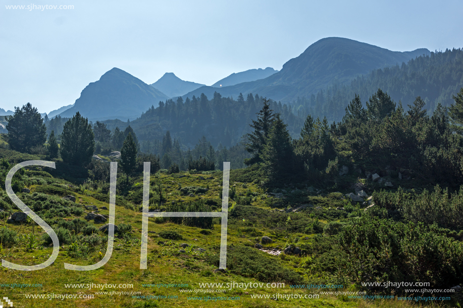 Landscape of Begovitsa River Valley, Pirin Mountain, Bulgaria