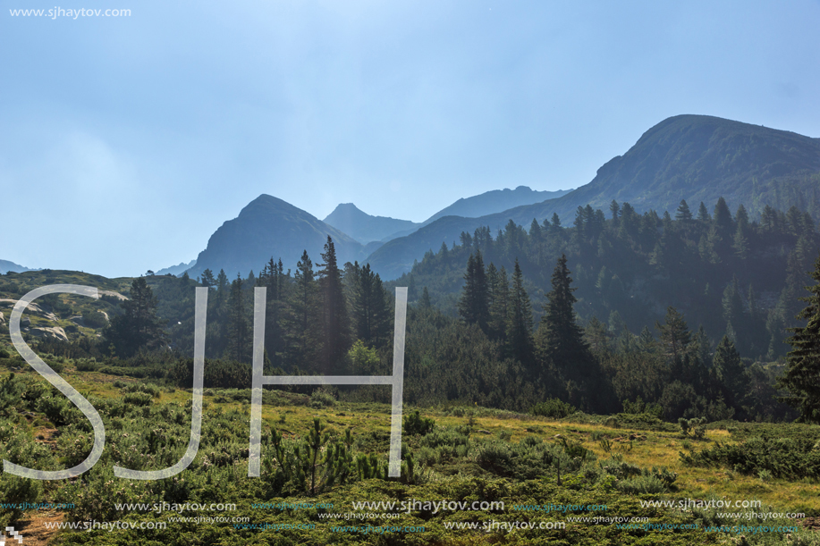 Landscape of Begovitsa River Valley, Pirin Mountain, Bulgaria