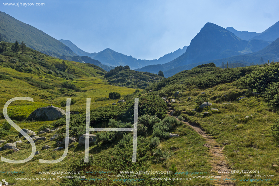 Landscape of Begovitsa River Valley, Pirin Mountain, Bulgaria