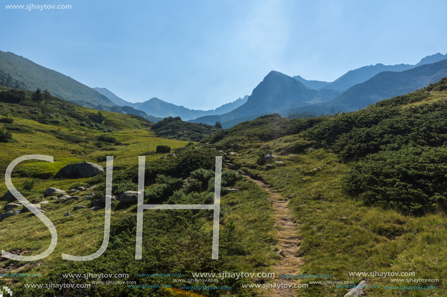 Landscape of Begovitsa River Valley, Pirin Mountain, Bulgaria