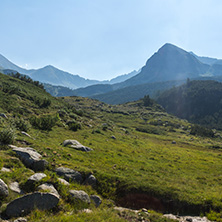 Landscape of Begovitsa River Valley, Pirin Mountain, Bulgaria